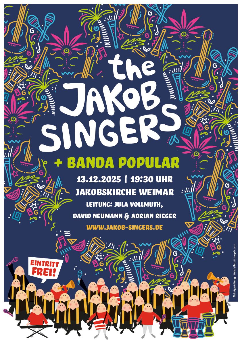 Plakat Weihnachtskonzert 2025